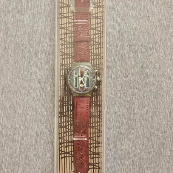 1994 Vintage Swatch Chrono Watch " Tyrone " - Picture 2 of 10